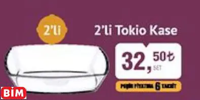 PAŞABAHÇE LİVE BEAUTİFUL 2’Lİ TOKİO KASE